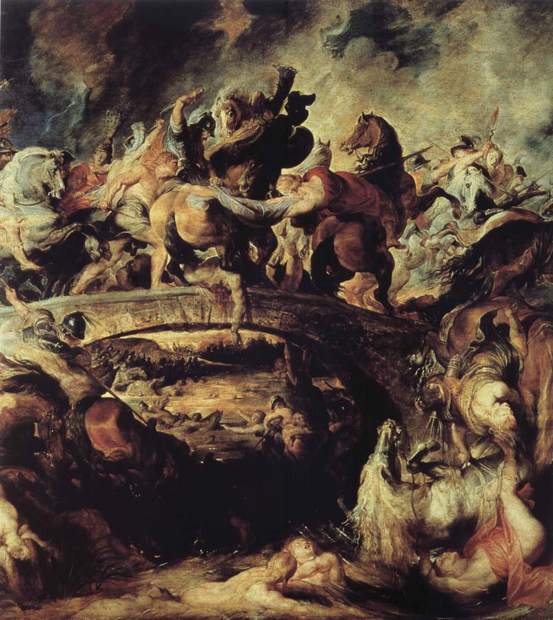 Peter Paul Rubens The Amazonenschlacht